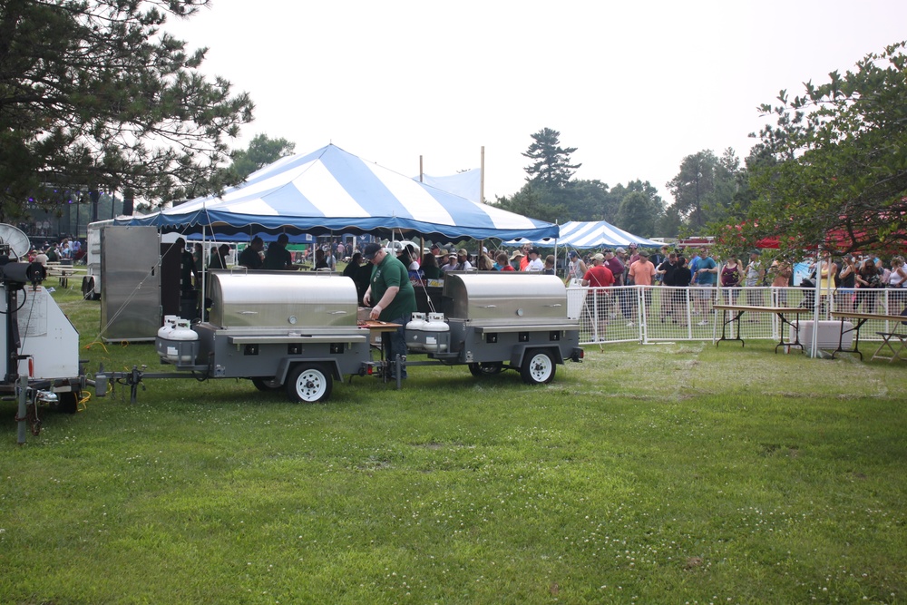 Lt. Dan Band entertains nearly a thousand guests during July 2025 concert at Fort McCoy