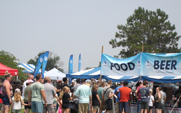 Lt. Dan Band entertains nearly a thousand guests during July 2025 concert at Fort McCoy