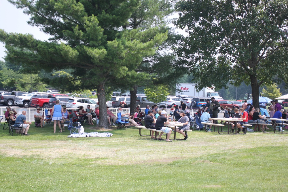 Lt. Dan Band entertains nearly a thousand guests during July 2025 concert at Fort McCoy