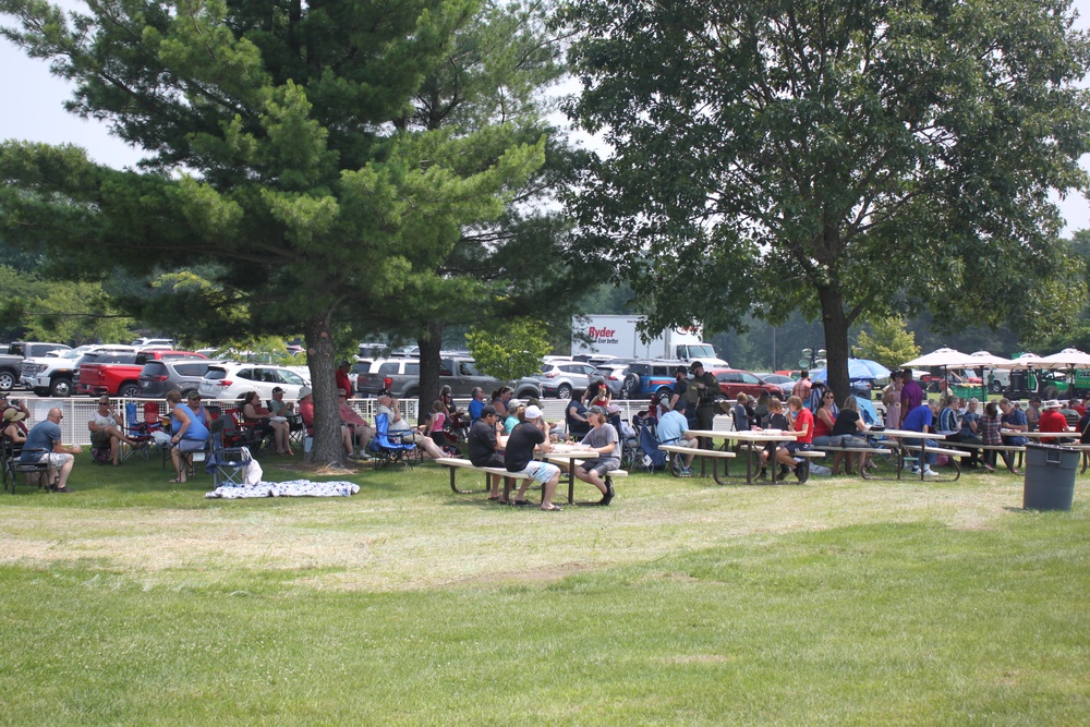 Lt. Dan Band entertains nearly a thousand guests during July 2025 concert at Fort McCoy