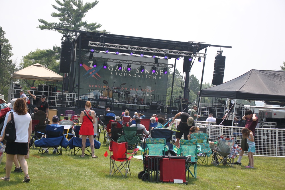 Lt. Dan Band entertains nearly a thousand guests during July 2025 concert at Fort McCoy