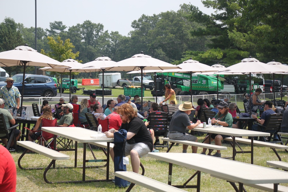 Lt. Dan Band entertains nearly a thousand guests during July 2025 concert at Fort McCoy