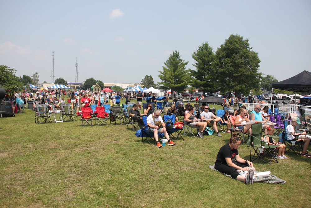 Lt. Dan Band entertains nearly a thousand guests during July 2025 concert at Fort McCoy