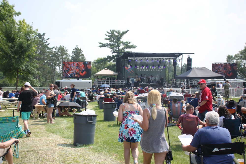 Lt. Dan Band entertains nearly a thousand guests during July 2025 concert at Fort McCoy