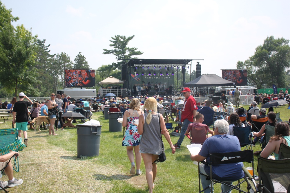 Lt. Dan Band entertains nearly a thousand guests during July 2025 concert at Fort McCoy