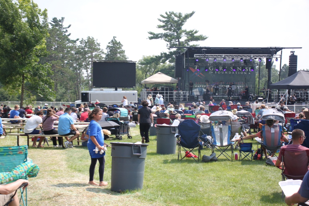 Lt. Dan Band entertains nearly a thousand guests during July 2025 concert at Fort McCoy
