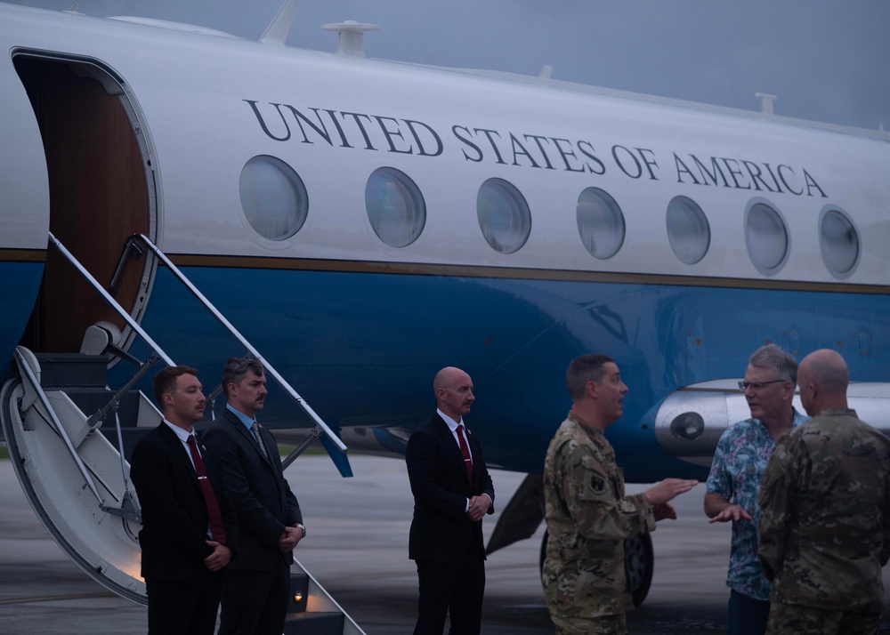 SECAF touches down at Andersen AFB