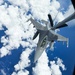 KC-135 refuels F-16s during DLE 2025