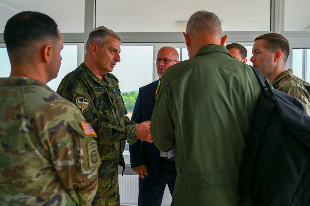Bulgarian Chief of Defence visits Thracian Star 25