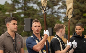 Fife and Drum Corps rehearsal at Redford Barracks, Scotland