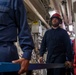 USS Sterett conducts operations in the Indian Ocean as part of the Carl Vinson Carrier Strike Group