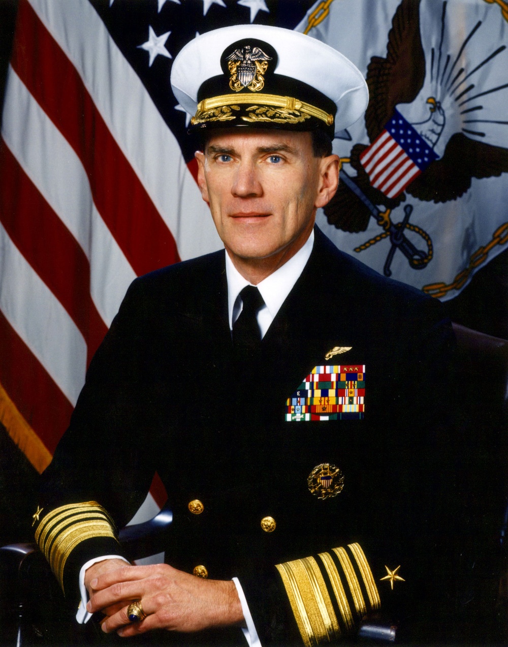 Admiral Jay L. Johnson, U.S. Navy.
