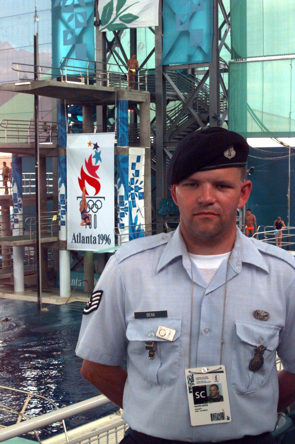 At 1996 Summer Olympics Air National Guard provides security