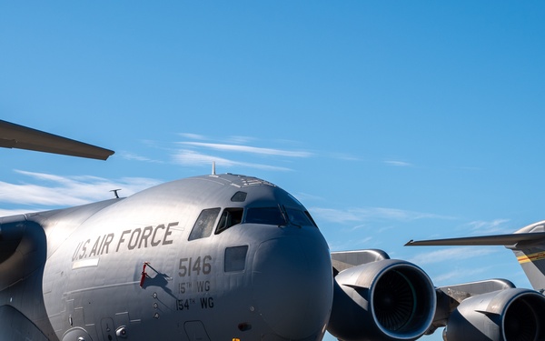 15th Wing, 154th Wing conduct operations during TS25