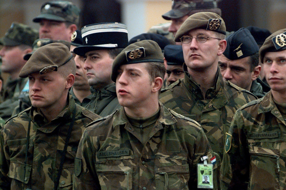 The Stabilization Force (SFOR) is activated in Sarajevo.