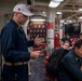 USS Sterett conducts operations in the Indian Ocean as part of the Carl Vinson Carrier Strike Group