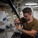 USS Sterett conducts operations in the Indian Ocean as part of the Carl Vinson Carrier Strike Group
