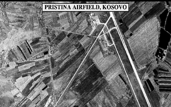 Pristina Airfield, Kosovo.  (Used 4-22-99, 4-30-99, and 6-11-99)