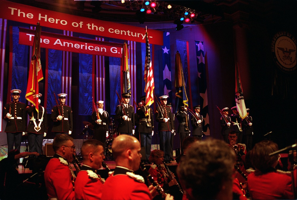 DVIDS - Images - Color guards from each of the five armed services join ...