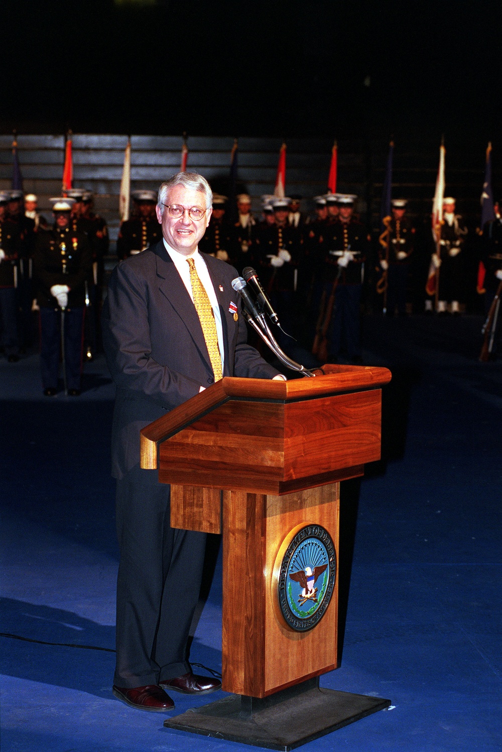 DVIDS - Images - Deputy Secretary Hamre makes his departing remarks at ...