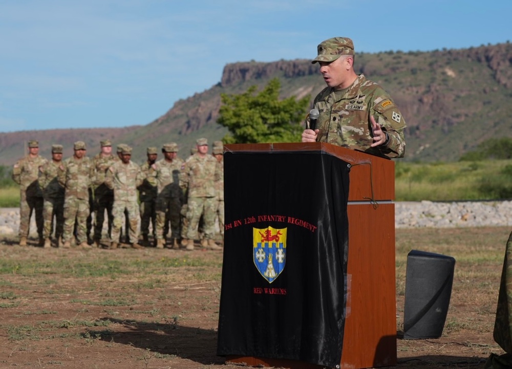 1st Battalion, 12th Infantry Regiment welcomes new commander