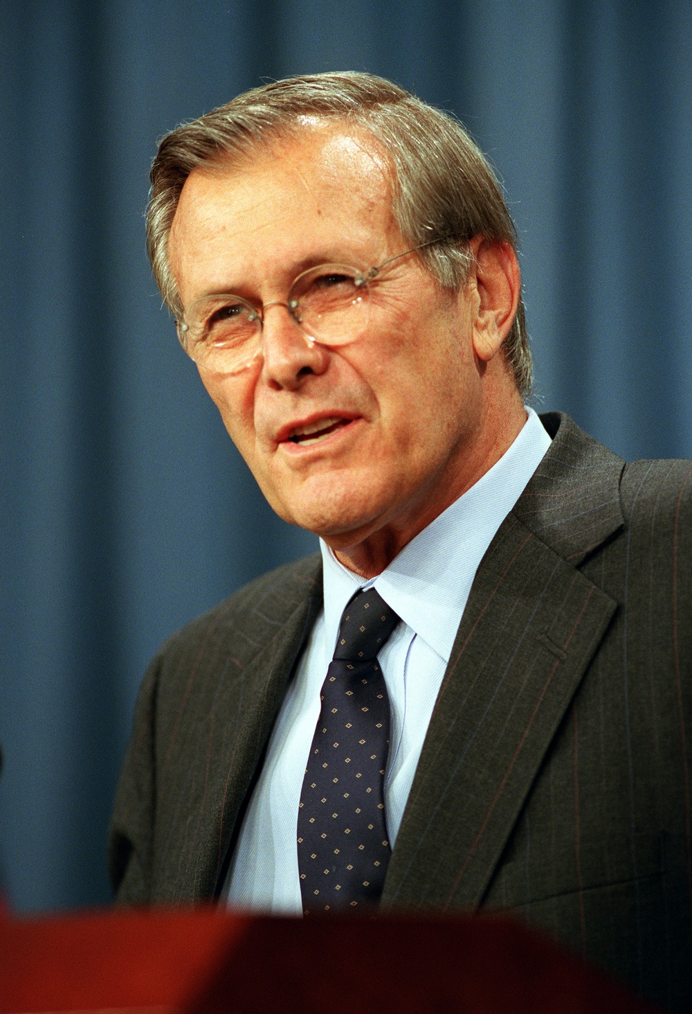 Former Secretary of Defense Donald H. Rumsfeld.