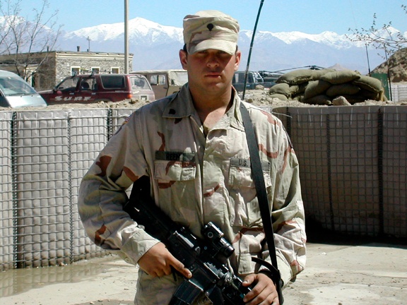 Army Spc. Jeffrey E. Reen was interviewed via telephone by reporters in the Pentagon.