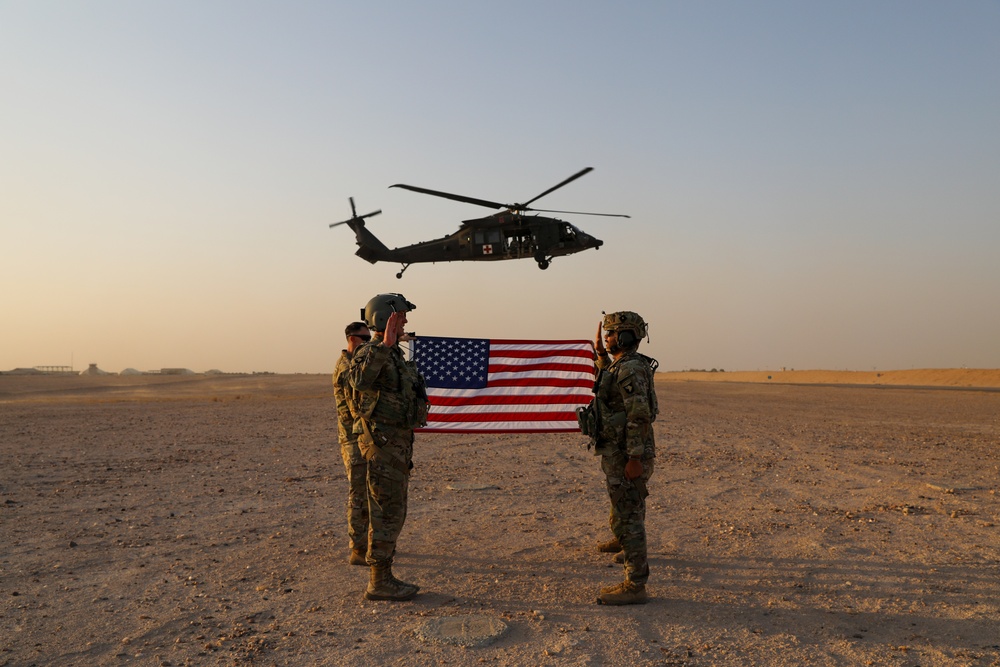 HH-60 Hoist Reenlistment Ceremony