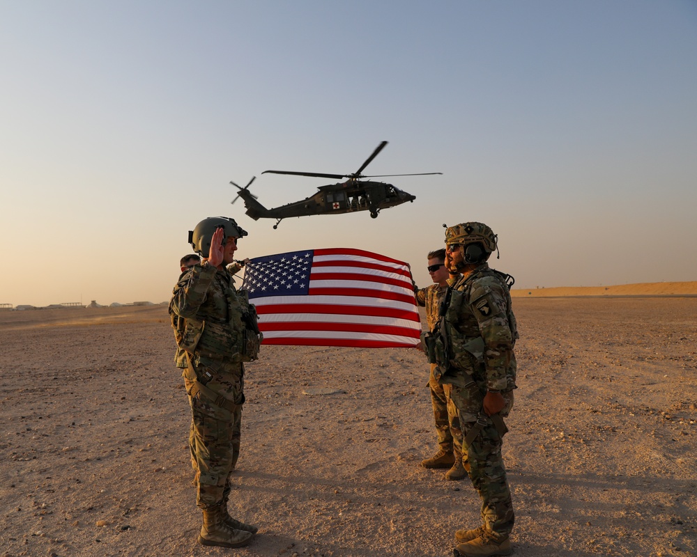 HH-60 Hoist Reenlistment Ceremony