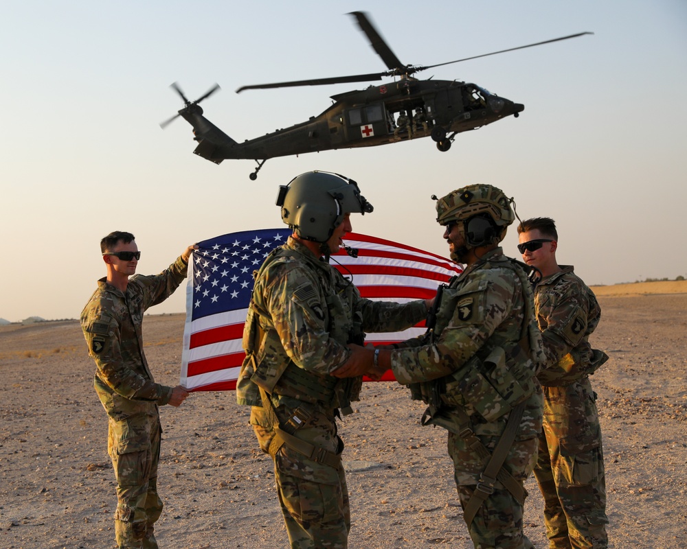 HH-60 Hoist Reenlistment Ceremony
