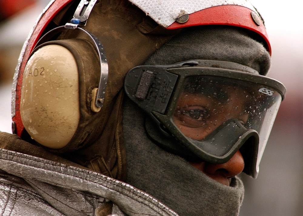 DVIDS - Images - Petty Officer 3rd class Roderick Anderson stands ...