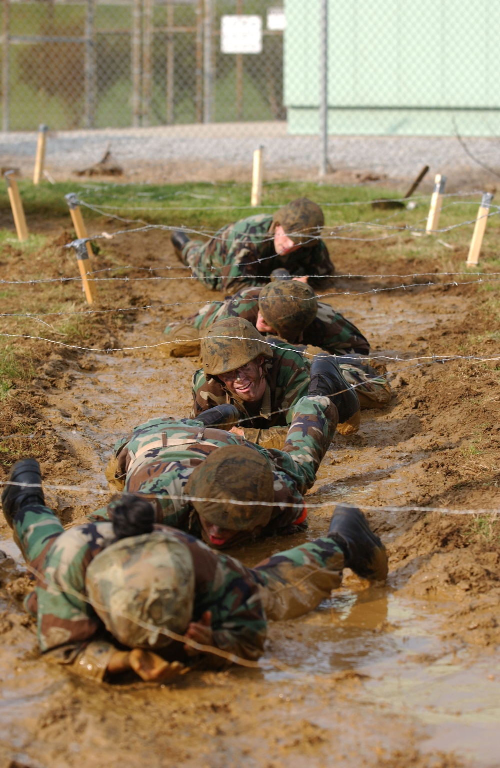 U.S. Naval Academy Freshmen participate in an event called Sea Trials.
