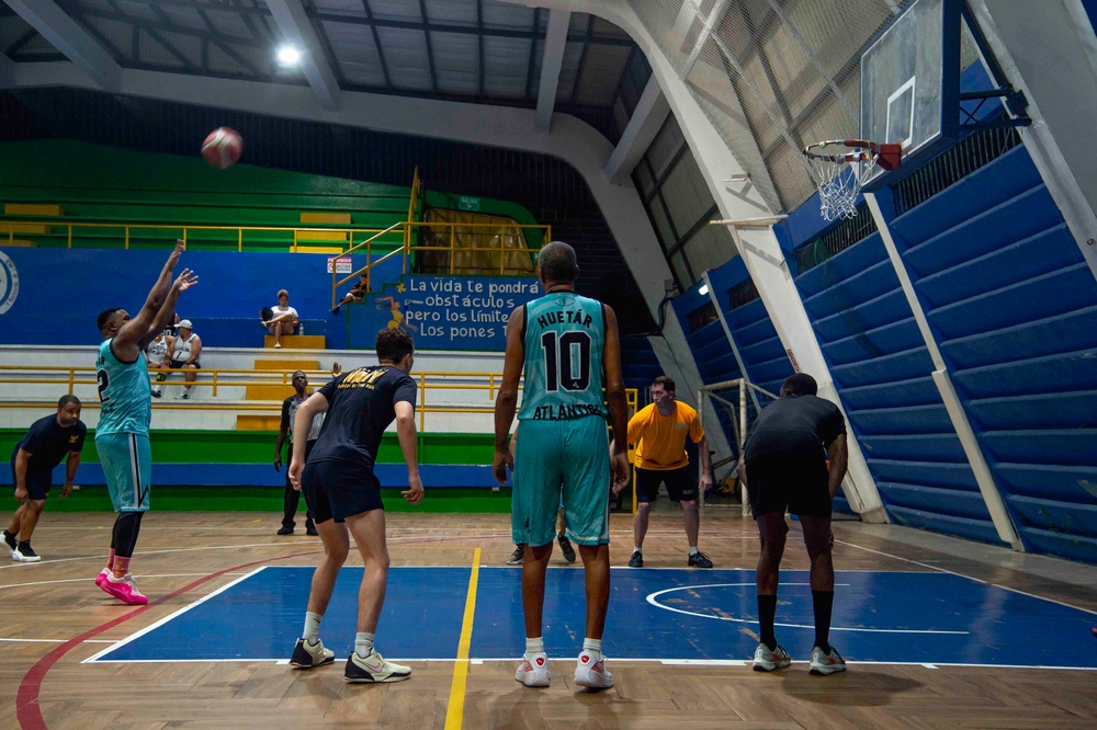 CP25 COMREL Basketball in Costa Rica