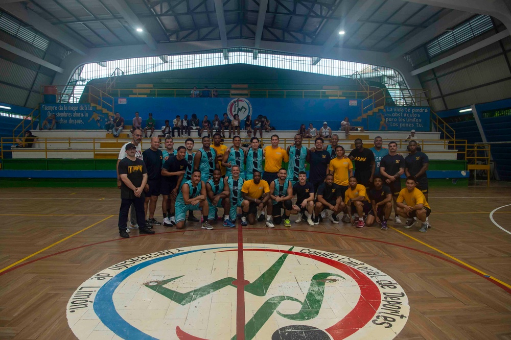 CP25 COMREL Basketball in Costa Rica