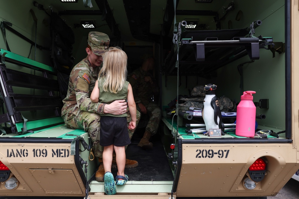 Iowa Guard showcases field medical support at RAGBRAI
