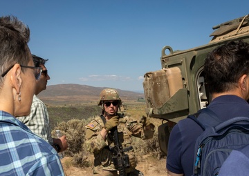 Washington state agency directors and governor’s executive staff visit National Guard at Raven Focus 2025