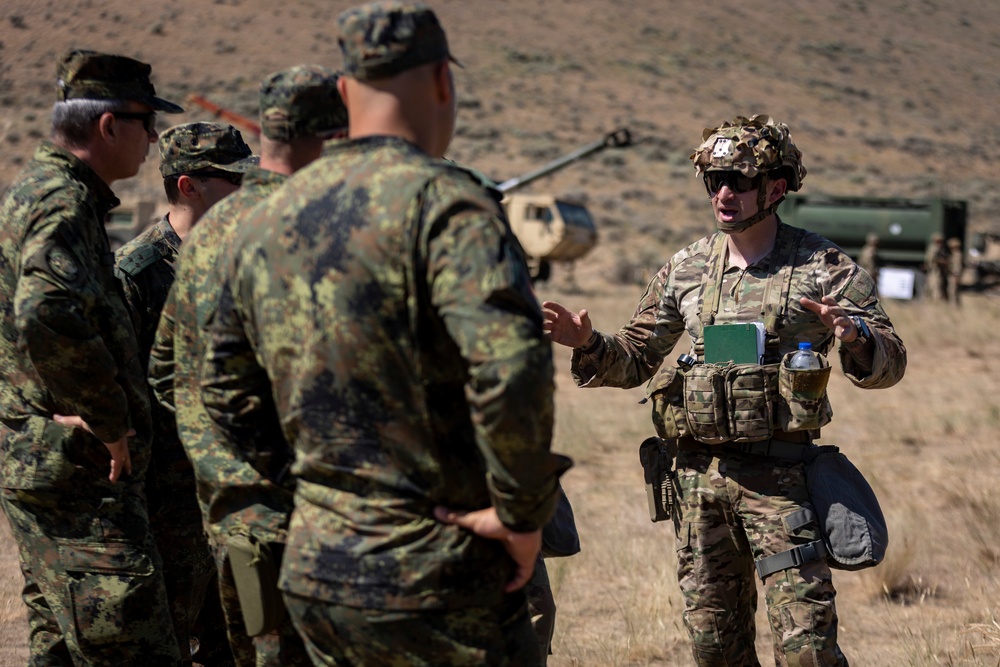 Washington state agency directors and governor’s executive staff visit National Guard at Raven Focus 2025