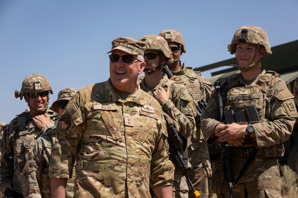 Washington state agency directors and governor’s executive staff visit National Guard at Raven Focus 2025