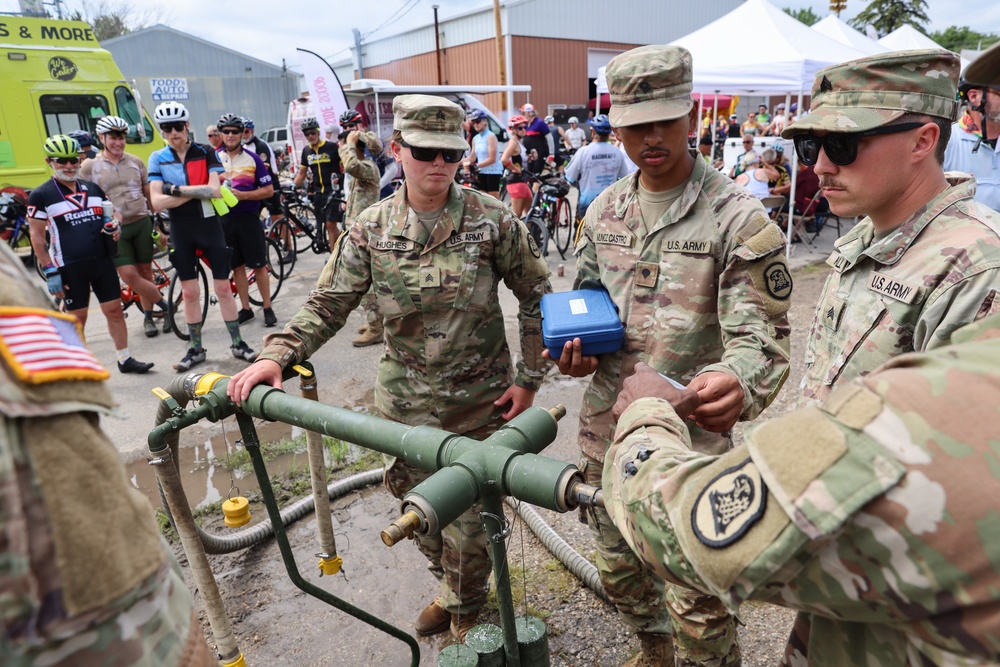 Water Treatment Specialists support RAGBRAI riders