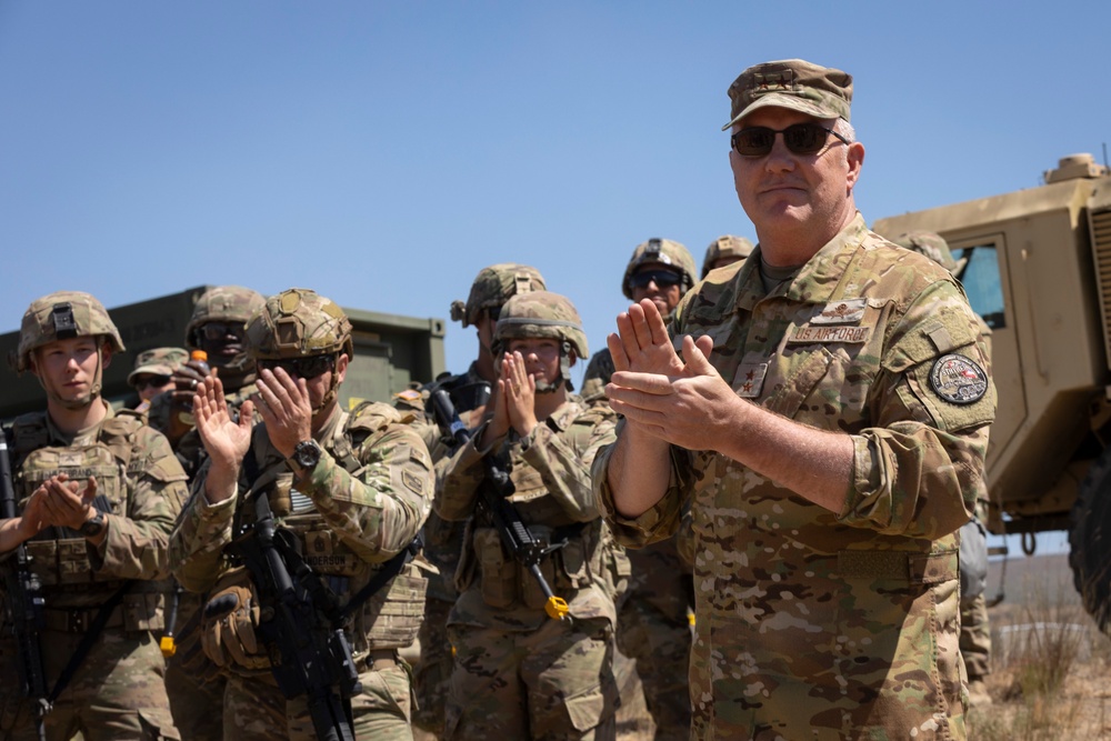 Washington state agency directors and governor’s executive staff visit National Guard at Raven Focus 2025