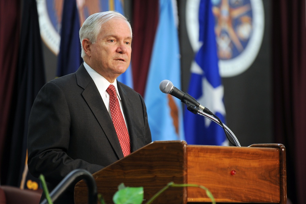 DVIDS - Images - Secretary Gates speaks during the activation ceremony ...