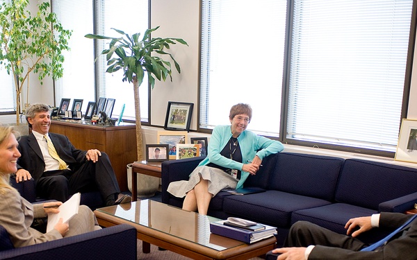 Deputy Secretary Lynn meets with Canadian Deputy Minister of National Defense Robert Fonberg.