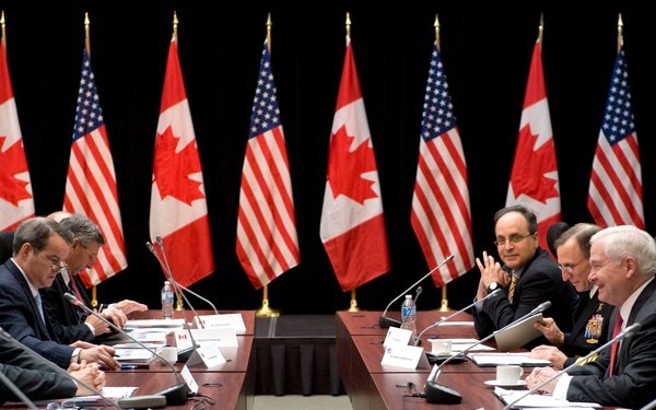 Secretary Gates meets with Canadian Defense Minister Peter MacKay.