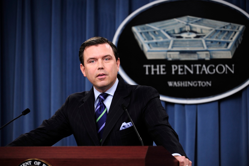 DVIDS - Images - Pentagon Press Secretary Geoff Morrell conducts his ...
