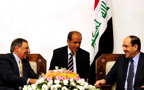 Secretary Panetta meets with Prime Minister of Iraq Nuri al-Maliki.