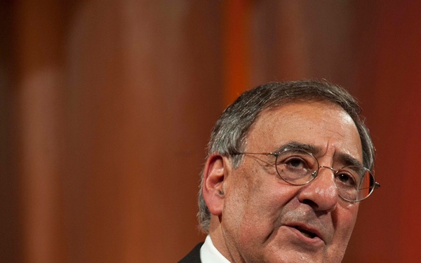Secretary of Defense Leon E. Panetta delivers the keynote address.