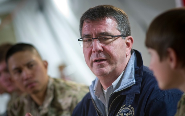Deputy Defense Secretary Visits Troops in Afghanistan