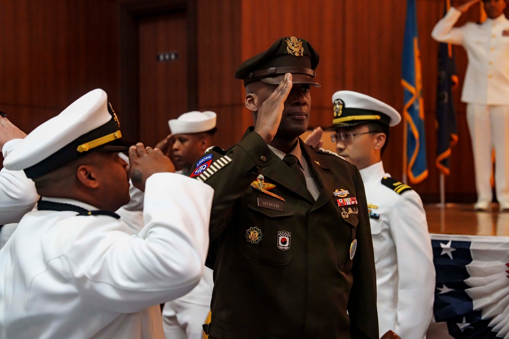 US Naval Forces Korea Changes Command