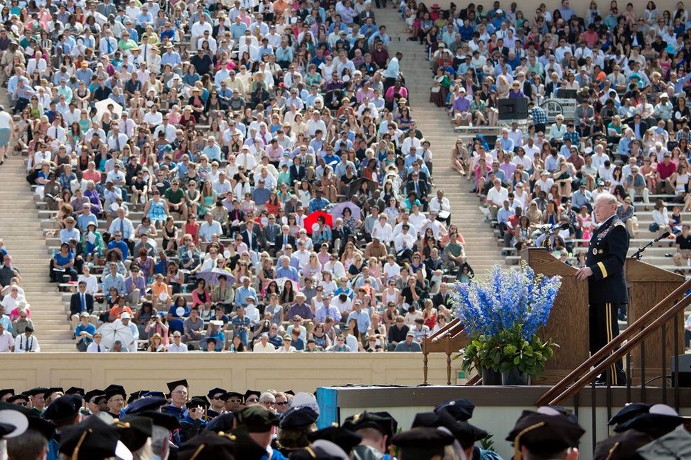 Dempsey Delivers Commencement Address at Duke University