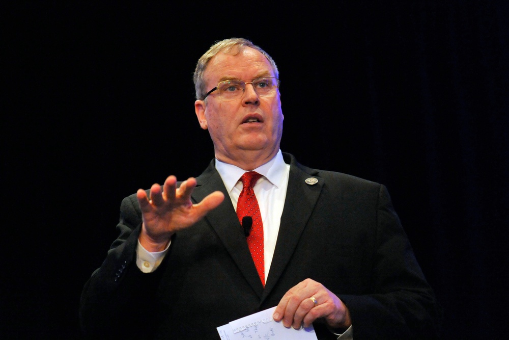 Work Addresses Aerospace Industries Meeting in Williamsburg, Va.